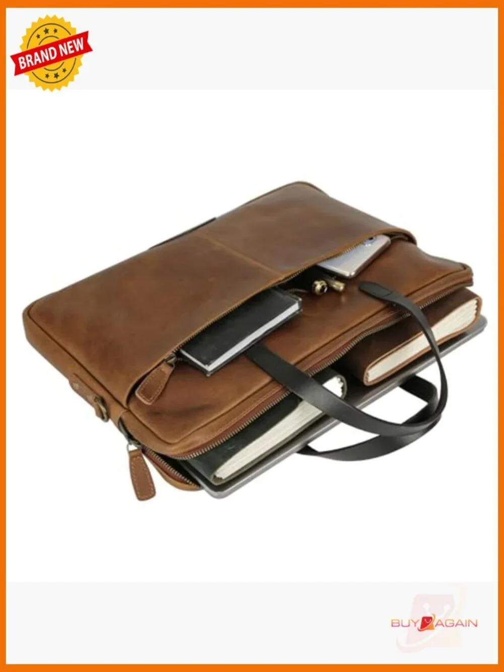 Leather Laptop Sleeve 15.5